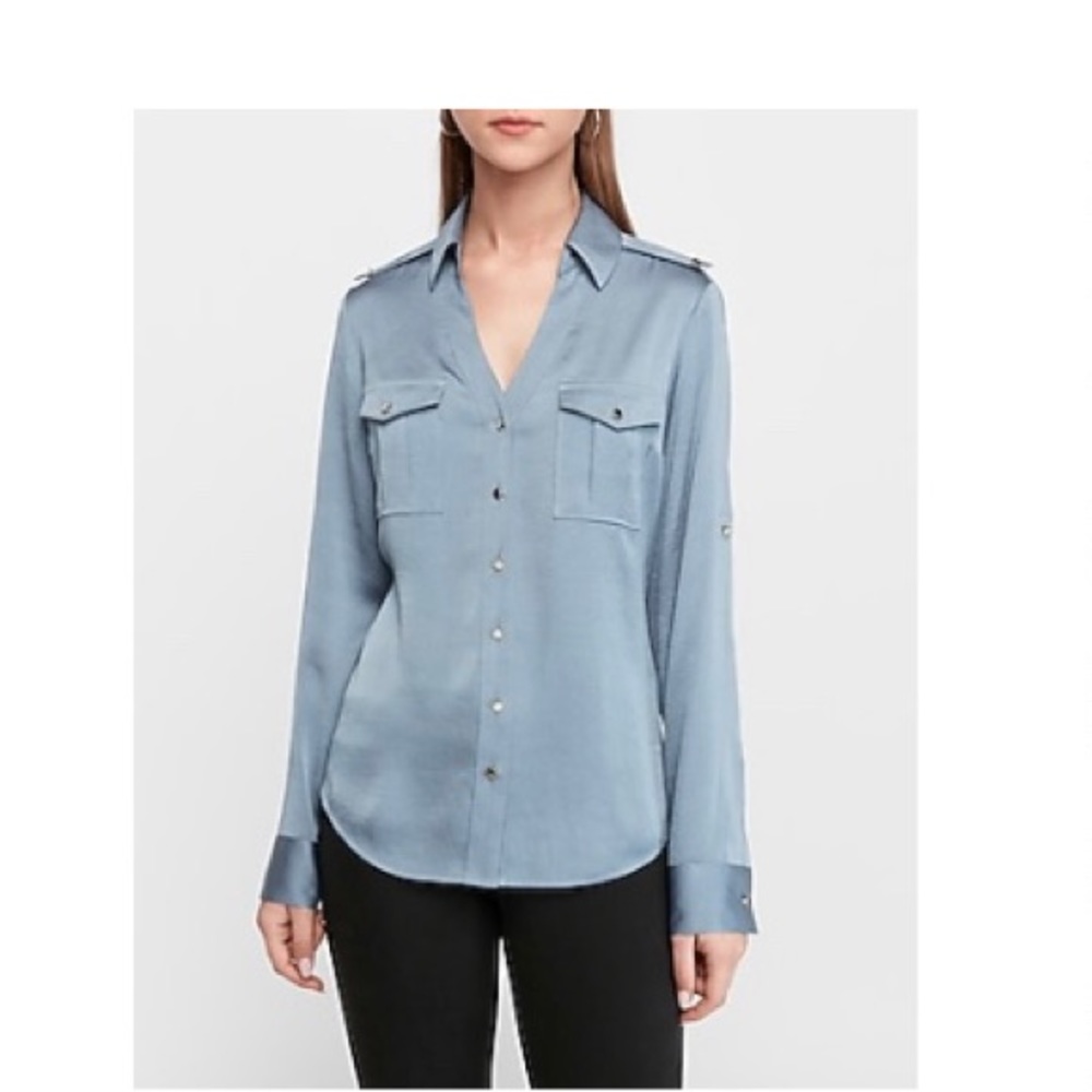 Express military portfino shirt. NWT